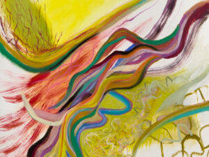 Dawn Spilling over the Hillside (New Painting in Oil)
